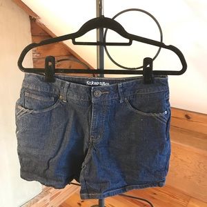 St. John's Bay Jean Shorts, EUC, 10